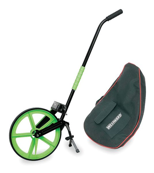Measuring Wheel W/Stand, 3 Ft, Wt 47.6 Oz