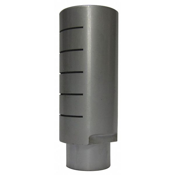 Silencer Muffler, 1/2 In. FNPT, 1 In Hex
