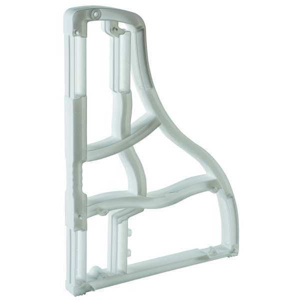 Barricade Leg, polypropylene, 40 1/2 in H, 29 in L, 29 in W, White