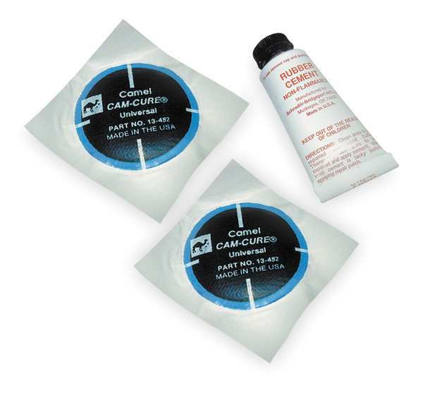 Tire Repair Boot, 3-3/16 In L, 3-3/16 In W