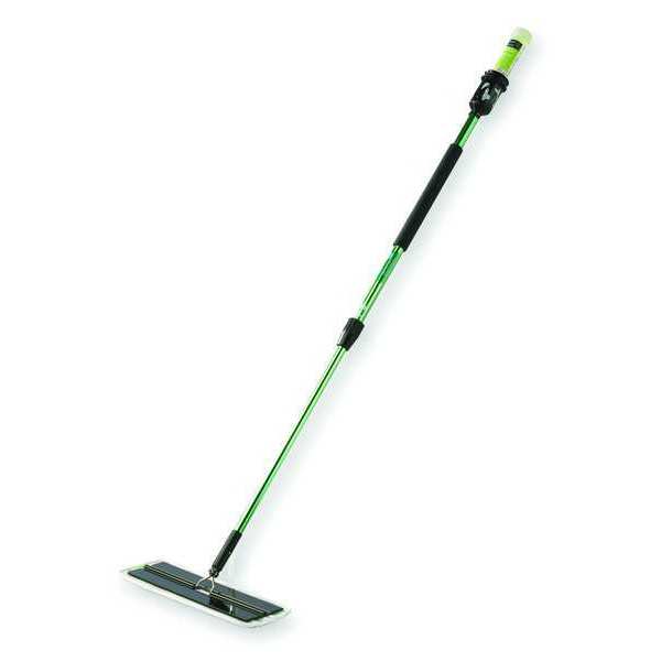 Flat Mop Kit, Quick Change Connection, Cut-End, Green/Black, Microfiber, 59051