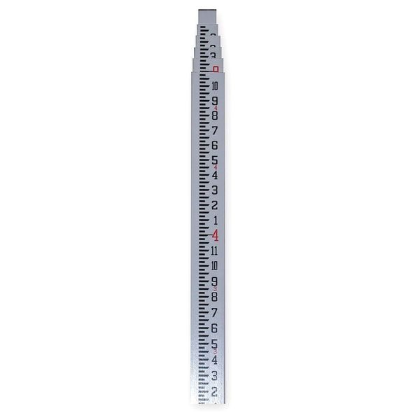 Telescoping Fiberglass Leveling Rod, 16ft