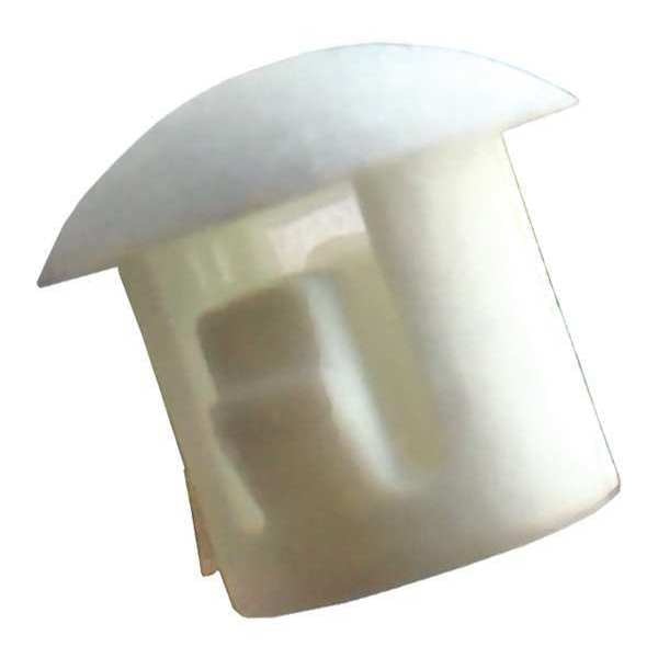 Hole Plug, Hole D 13/16 In, Wh, PK25