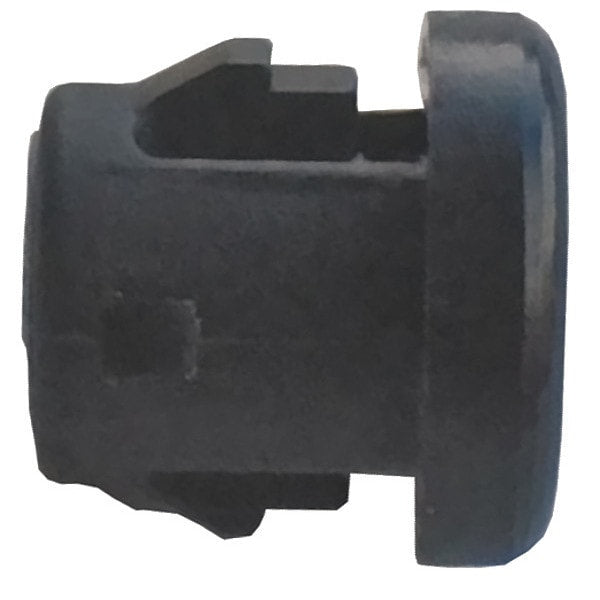 Bushing, Nylon, OD 0.843 In, Blk, PK25