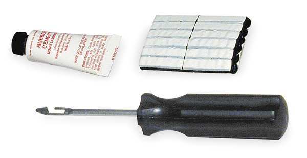 Tire Repair Boot, 3-3/16 In L, 3-3/16 In W