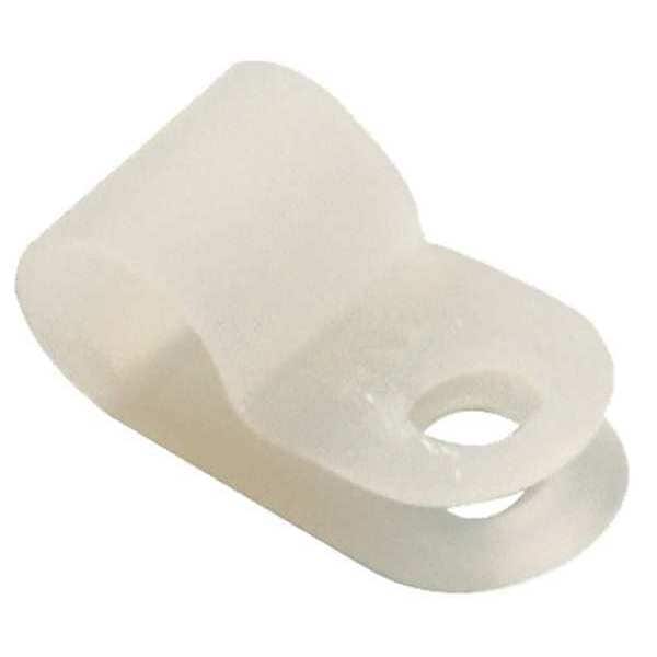 Cable Clamp, Nylon, 9/16 In, PK25