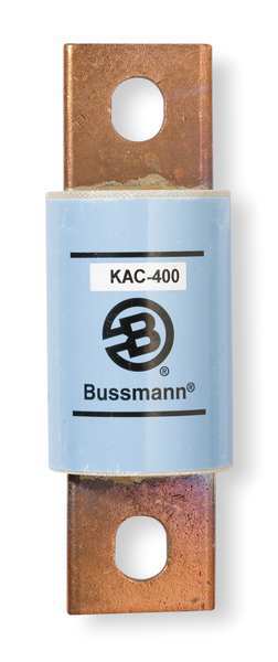 Semiconductor Fuse, Fast Acting, 400 A, KAC Series, 600V AC, Not Rated, 6-3/16