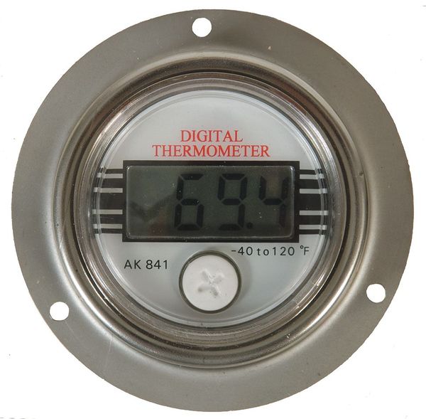 Digital Panel Mount, NTC, -40 to 120, Display: LCD