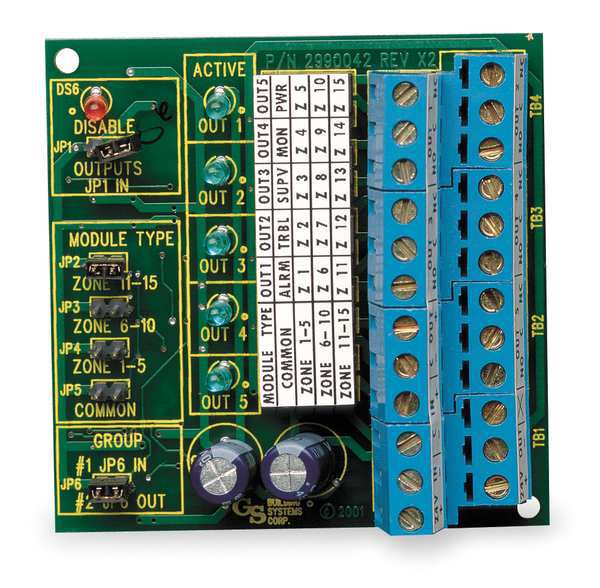 Remote Relay Module, H 3 3/8 x W 2 3/4 In
