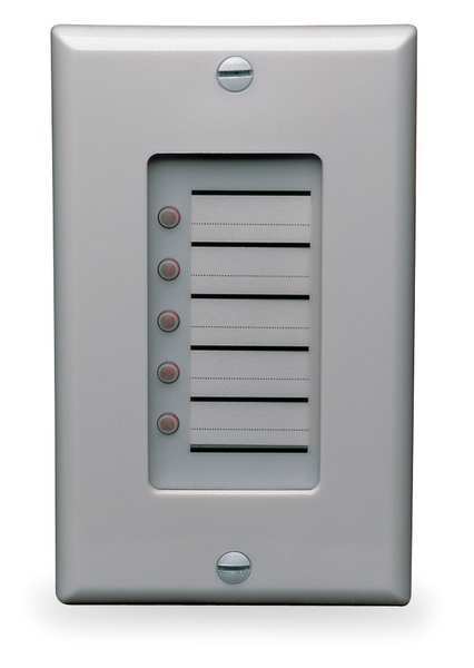 Remote Zone Indicator, 3-3/4 In. H