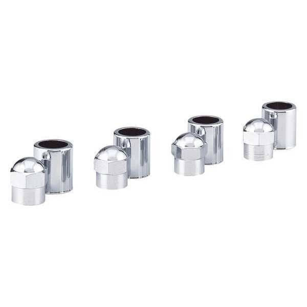 Hex H V Slv/Cap, 413/418 In, Chrome