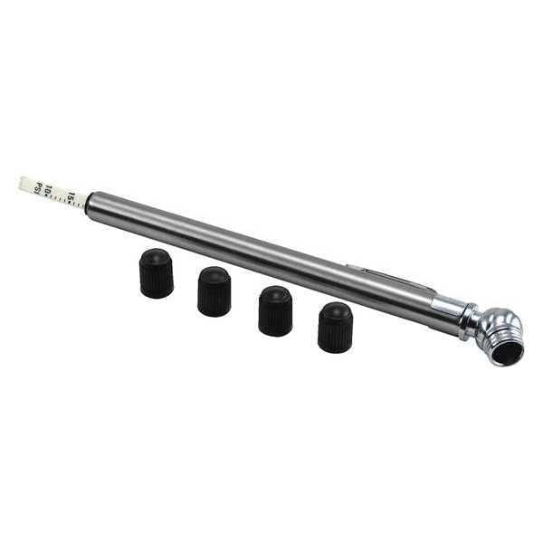 Pencil Tire Press Gauge, 10 to 50 psi