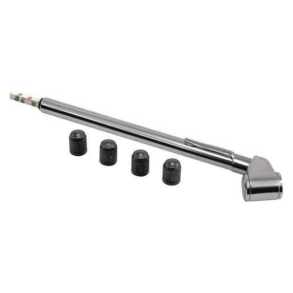 Dual Foot Tire Press Gauge, 10 to 120 psi