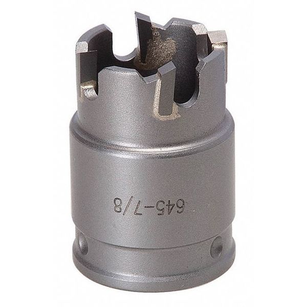 Carbide Hole Saw, Carbide Tipped, 7/8 In