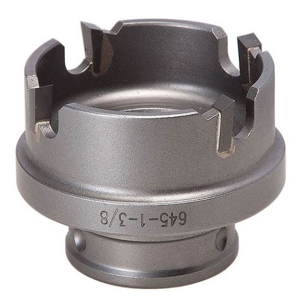 Carbide Hole Saw, Carbide Tipped, 1-1/8 In