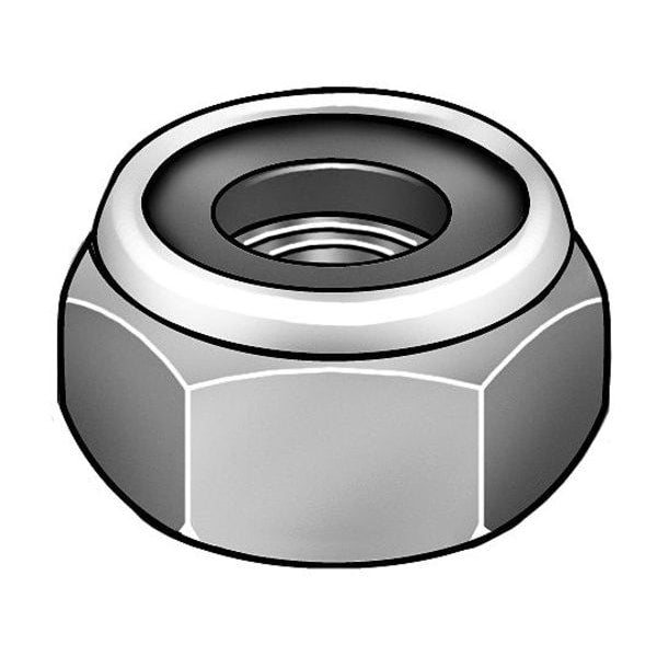 Nylon Insert Lock Nut, 7/16