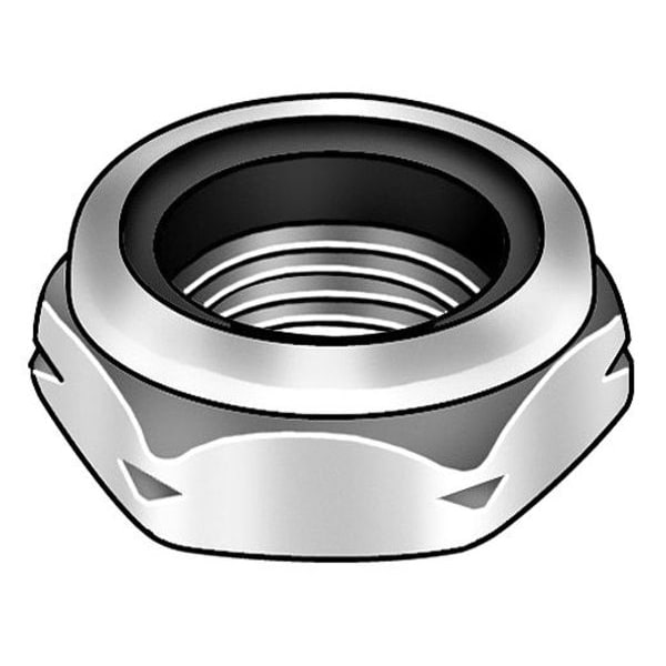 Nylon Insert Lock Nut, 1/2