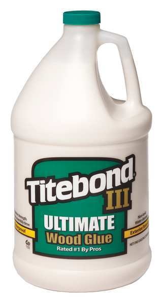 Wood Glue, 1 gal, Jug, III Ultimate