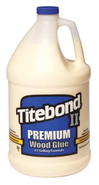 Wood Glue, 1 gal, Jug, II Premium