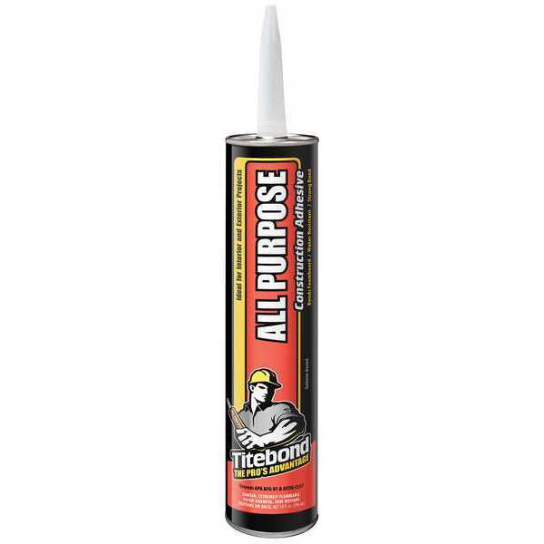 Construction Adhesive, All Purpose Series, Tan, 10 oz, Cartridge