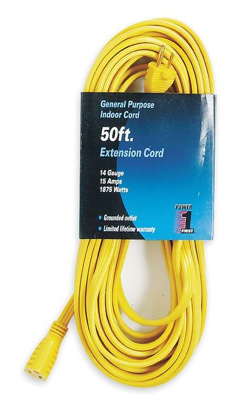 50 ft. 14/3 Extension Cord SPT-3