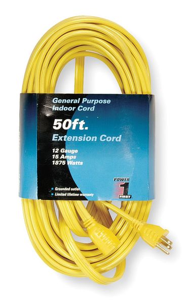 50 ft. 12/3 Extension Cord SPT-3