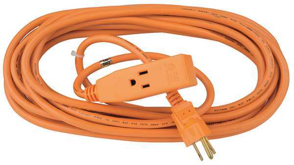 25 ft. 16/3 3-Outlet Extension Cord SJT