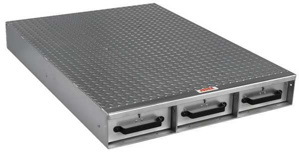 JOBOX 3 Drw Long Floor Hvy-Duty Alum Drw Storage 36