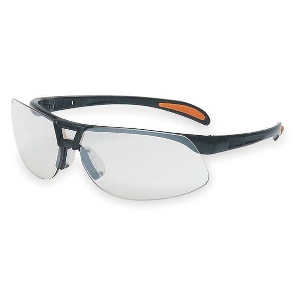 Safety Glasses, Wraparound SCT-Reflect 50 Polycarbonate Lens, Scratch-Resistant