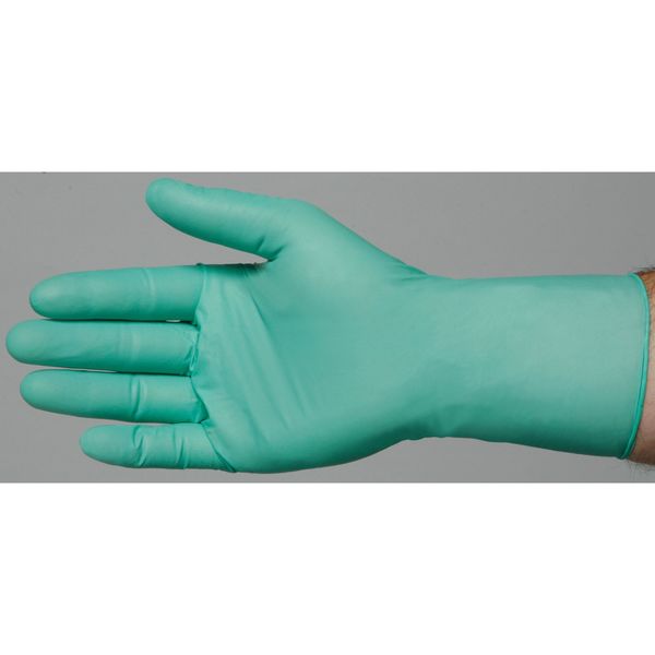 Disposable Gloves, Neoprene, Powder Free, Green, XL, 100 PK