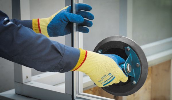 Cut Resistant Coated Gloves, A2 Cut Level, Natural Rubber Latex, M, 1 PR