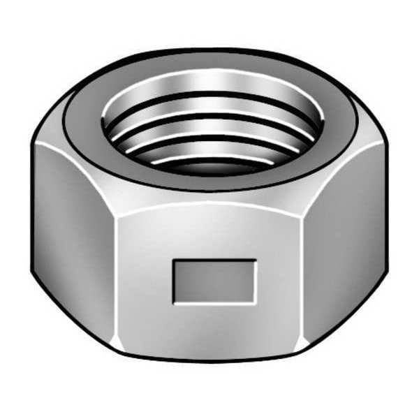 Center-Lock Distorted Thread Reversible Lock Nut, 1/4