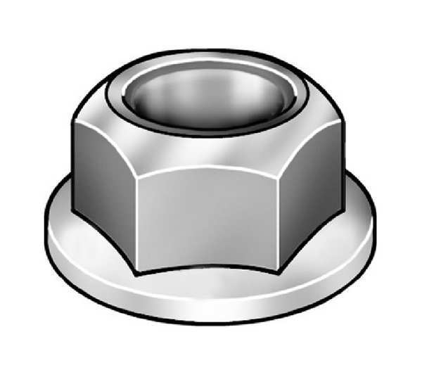 Serrated Lock Nut, 7/16