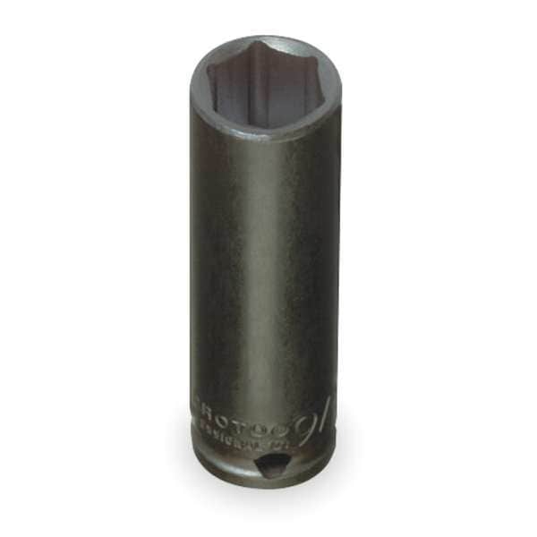 Impact Socket, 3/8 In Dr, 13/16 In, 6 pt