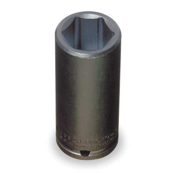 Impact Socket, 1/2 In Dr, 1-5/16 In, 6 pt