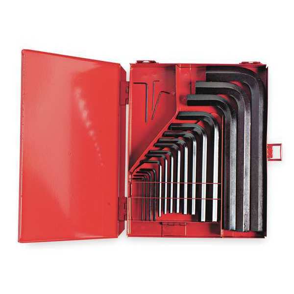 18 Piece SAE L-Shape Hex Key Set, J4986