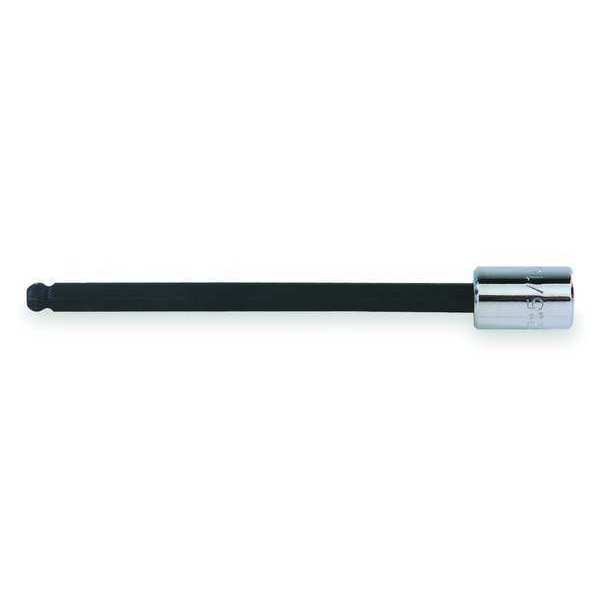 3/16 in Tip, Socket Bit, SAE 3/8 in Drive