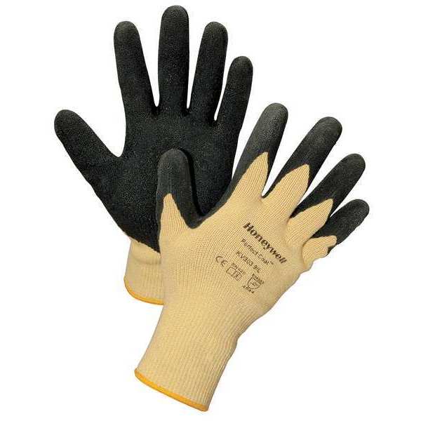 Cut Resistant Coated Gloves, 4 Cut Level, Natural Rubber Latex, S, 1 PR