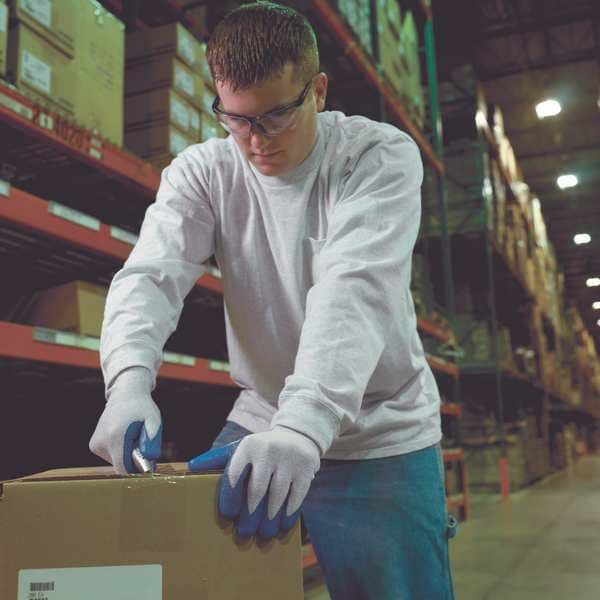Cut Resistant Coated Gloves, A2 Cut Level, Nitrile, M, 1 PR