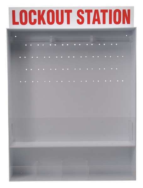 Lockout Station, Unfilled, 30 In H