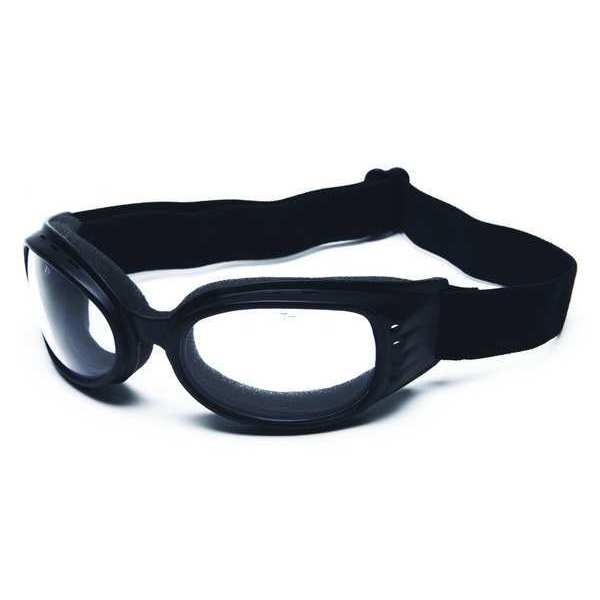 Impact Resistant Safety Goggles, Clear Scratch-Resistant Lens, Max Barron Series