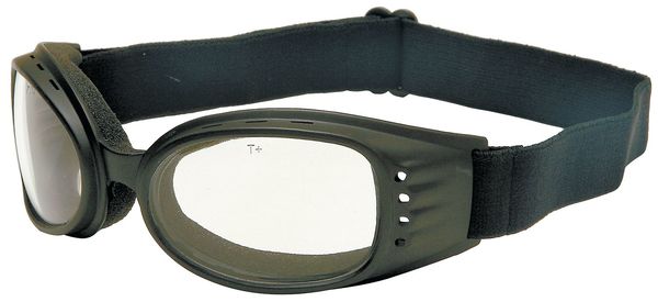 Impact Resistant Safety Goggles, Clear Scratch-Resistant Lens, Max Barron Series