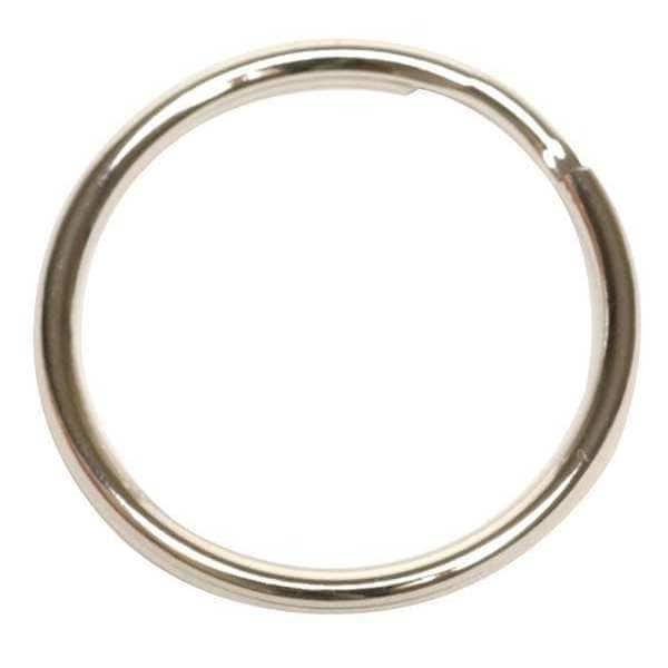 Key Ring, 1 1/2 In, Pk25
