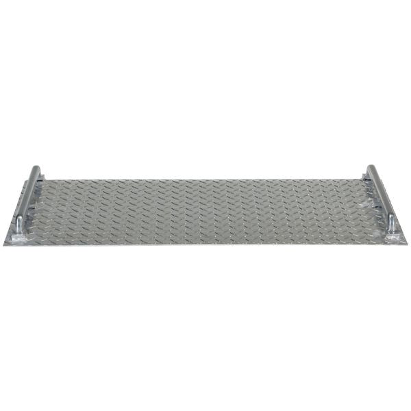 Dockplate, Aluminum, 700 lb, 18 x 36 In