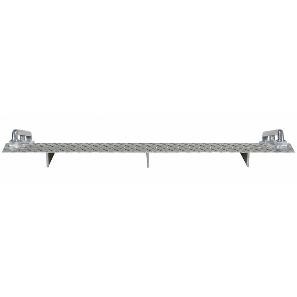 Dockplate, Aluminum, 700 lb, 18 x 36 In
