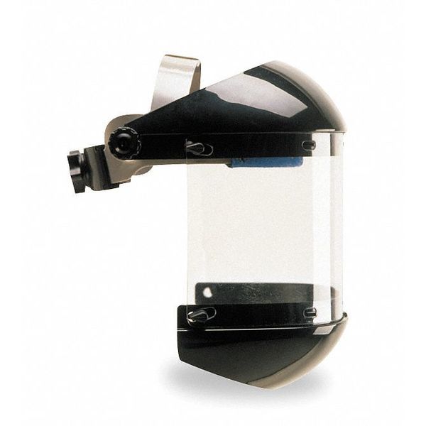 Headgear and Chin Protector, ABS, Black