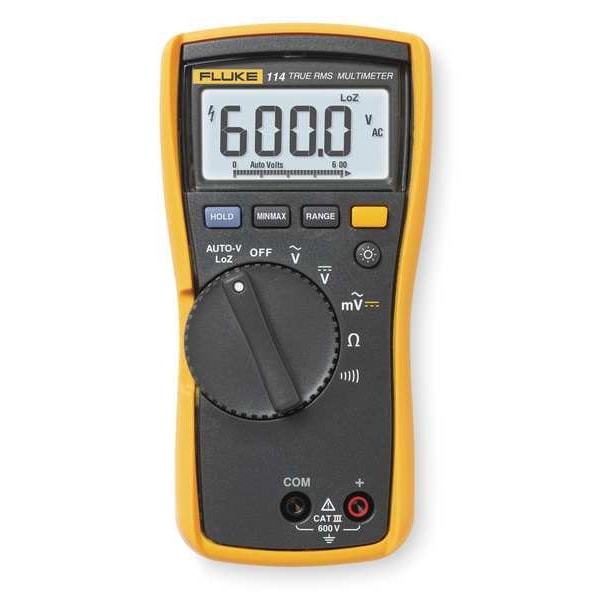 Digital Multimeter, 600 Max. AC Volts, 600 Max. DC Volts