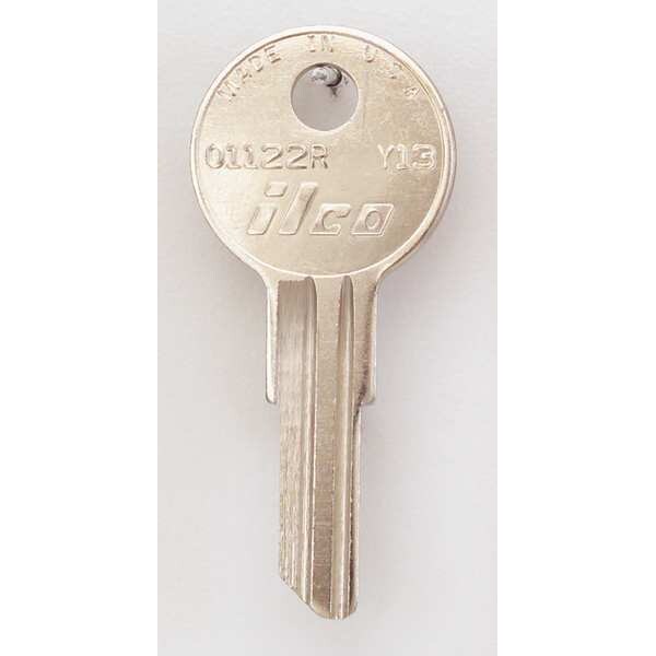 Key Blank, Brass, Type Y13, 5 Pin PK10