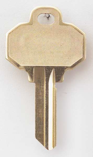 Key Blank, Nickle, Type BW2, 5 Pin, PK10
