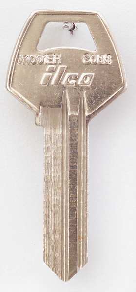 Key Blank, Brass, Type CO88, PK10